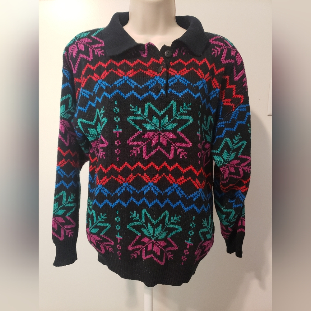 Licorice Vintage Sweater